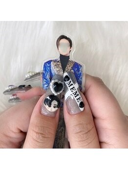 プリュム(Plume)/3D/推しネイル/キャラクター