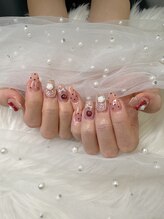 クイーンズネイル(Queeens nail)/さくらんぼネイル