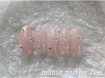 ミニュイネイルバイゼン(minuit nail by Zen)/【定額デザインコース】