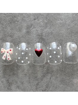 タオドットネイル(TAO...nail)/【定額】TAO.Clear ¥4400