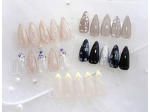 定額ネイル/フラワーネイル