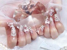 プティネイル 池袋(Puty Nail)/ドットガーリーネイル♪