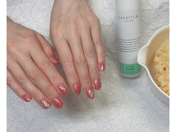 プリヴェ バイ サロンリュクス(Prive by Salon Luxe)の写真/【手元に自信♪】ネイルケア+極上オーガニックスパでうるツヤなお手元に◎ジェルをしても美しく♪