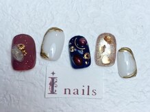 アイネイルズ 梅田店(I nails)/和装ニュアンスネイル