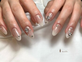 アイネイルズ 四条河原町店(I-nails)/ビジューネイル￥6500～11500