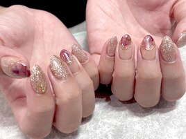 インクネイル×ミラーアート