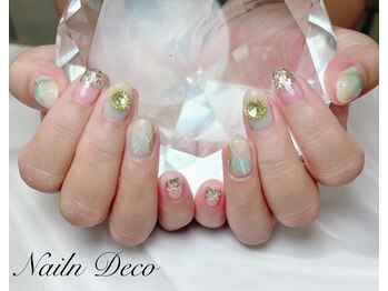 ネイルンデコ (Nailn Deco)/8月オススメSelect Nail ¥4980