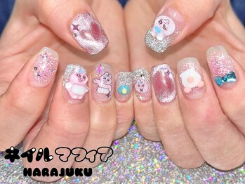 ネイルマフィア 原宿(NAIL MAFIA)/春カラー/ハートマグネット/ホロ