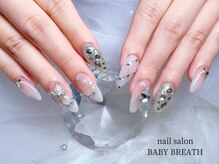 ベイビーブレス(BABY BREATH)/長さだし10本＋持ち込みデザイン