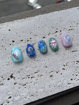 Ornament【オーナメント】の写真/希望のデザインに合わせた自分だけのトレンドネイルが楽しめる♪季節/イベントに合わせたデザインも提案★