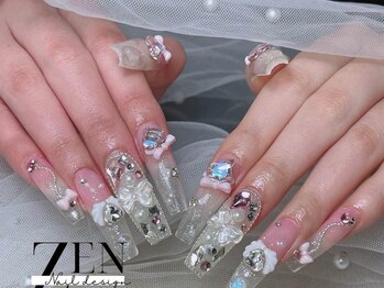 ゼン ネイル デザイン 池袋(ZEN NAIL DESIGN)/* 長 さだしやり放題×つけ放題