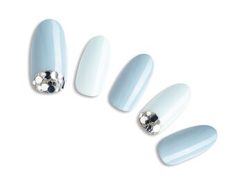 プラスネイル 北千住東口店(PLUS NAIL)/【106】ラメ×ワンカラー¥6,039