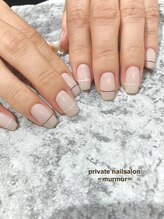 プライベート ネイルサロン マーマ(murmur)/シンプルネイル