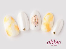 ネイルサロン アビー 宮益坂店(abbie)/オレンジサマー　￥13376