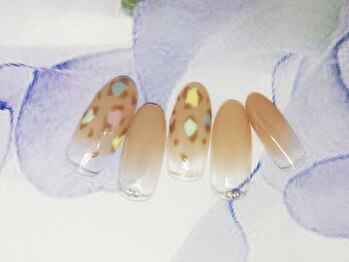 ネイルライフ(NailLife)/レオパードネイル