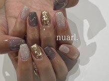 ヌアール(nuarl.)/秋先取りネイル＊