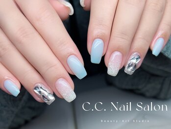 シーシーネイルサロン 池袋(C.C.Nail salon)/アナと雪の女王