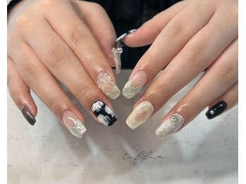 ネイルサロン ティフィン(tiffin)/～モードなブラックデザイン～