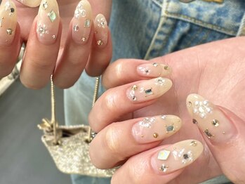 デューネイルスタジオ(dew nail studio)/ストーンデザイン