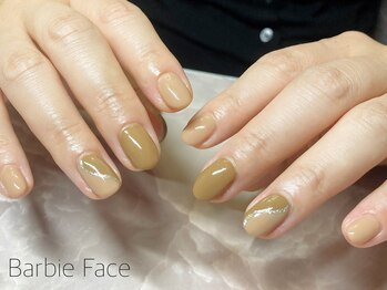バービーフェイス 恵比寿(Barbie Face)/ラテカラーネイル