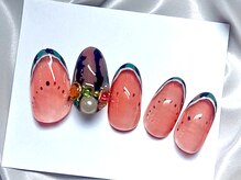 ステムネイル 下北沢(stem nail)/定額middle スイカ