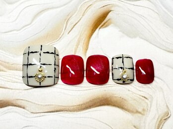 キャンアイドレッシー 三鷹ネイルサロン/【フット】定額デザイン