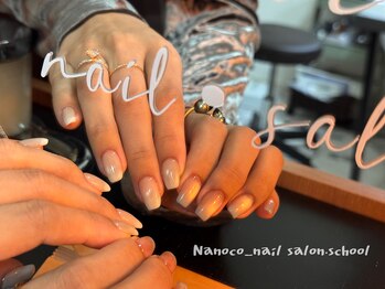 ナノコネイル 大泉学園(Nanoco_nail)/マグネットグラデーション