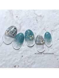 定額制ネイル1月