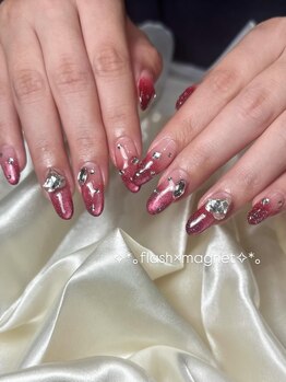ヘアーデザイン ジュモク(Jumoku)/◎フラッシュマグネットネイル