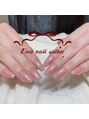 ウナネイルサロン 渋谷店(Una nail salon) ラメのはいったワンカラーで垢抜けるデザインです!