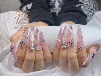 ウメネイルスタジオ(UME NAIL STUDIO)/題長さだしやり放題×つけ放