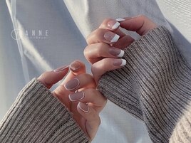 【パラジェル】ベージュネイル