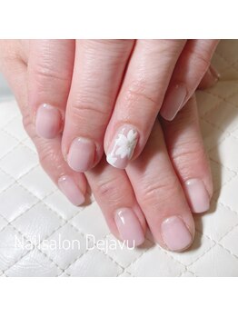 デジャヴ(Dejavu)/桜1本ネイル