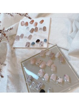 ネイルデコ(nail DECO)/（冬）パラジェル 定額ネイル