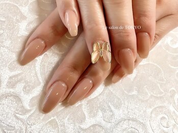 安定のw可愛いさ☆蝶々ビジュー