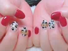 バーロビューティールーム ヨコハマ(Balo Beauty Room Yokohama)/レオパードネイル　横浜