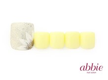 ネイルサロン アビー 宮益坂店(abbie)/キラキラフラワー ¥12100