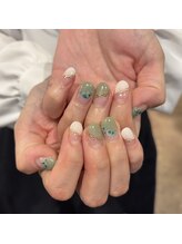 白べぇーっ 本店 湊町店/春ネイル