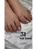 【初回オフ込み】フットお任せ／トレンドネイル￥6500→￥5500