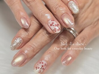 ラ クラルテ(La clarte')の写真/”大人っぽい×流行りdesignが豊富/コスパ◎” 定額Art4本¥6500/持ち込みArt¥8000