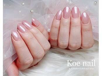 コエネイル 大橋店(Koe nail)/ツヤミラー・カラグラ・春ネイル
