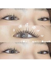 アイラッシュサロン キウ(KIU)/フラットマットラッシュ100本♪
