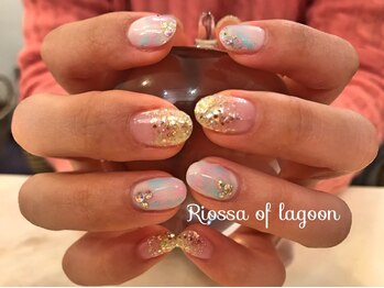 リオッサ オブ ラグーン(RIOSSA of Lagoon)/ニュアンスピーコック×チーク