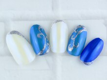アミュージングネイル(amusing nail)/60分☆ブルーミラー