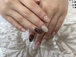 〔山本〕シースルーネイル