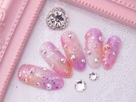 ニュアンスキラキラデザイン