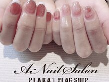 エーネイルサロン プラーカ本店(A-Nail Salon)/マグネット+フレンチ