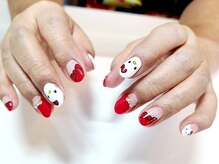 ネイルアンドまつげエクステ専門サロン スリー(THREE)/キャラクターネイル