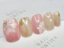 ネイルフロンティア 吉祥寺(NAIL FRONTIER)/くすみ春フラワー9980円～