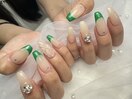 フレンチキルティングネイル